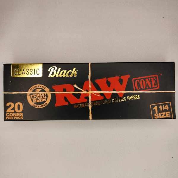 Raw Black 1 1/4 Cones - Image 3