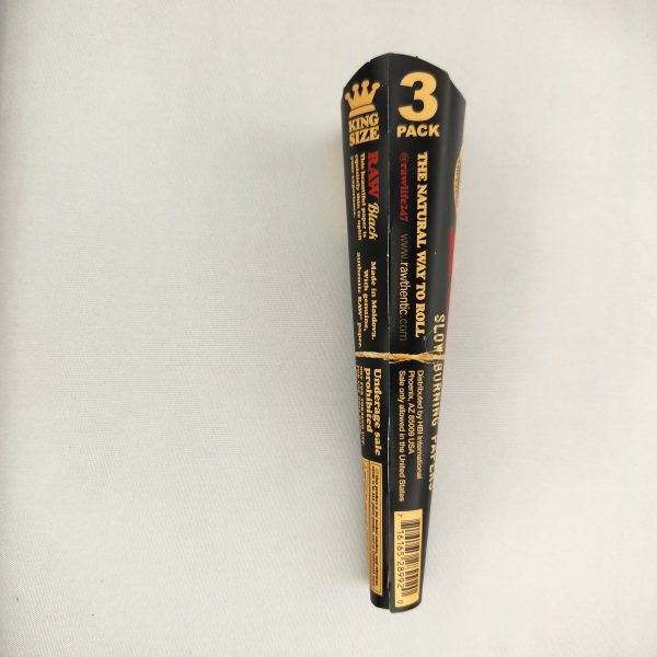 Raw Black King Size Cones - Image 2