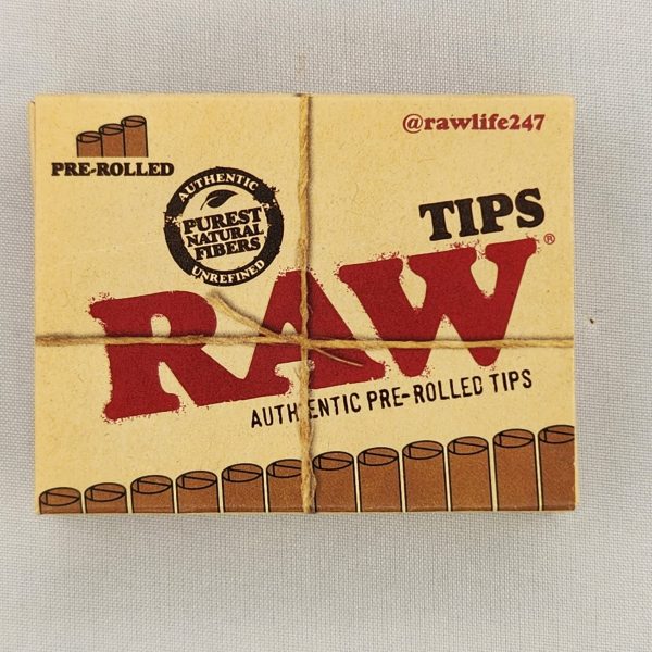 Raw Authentic Pre-Rolled Tips