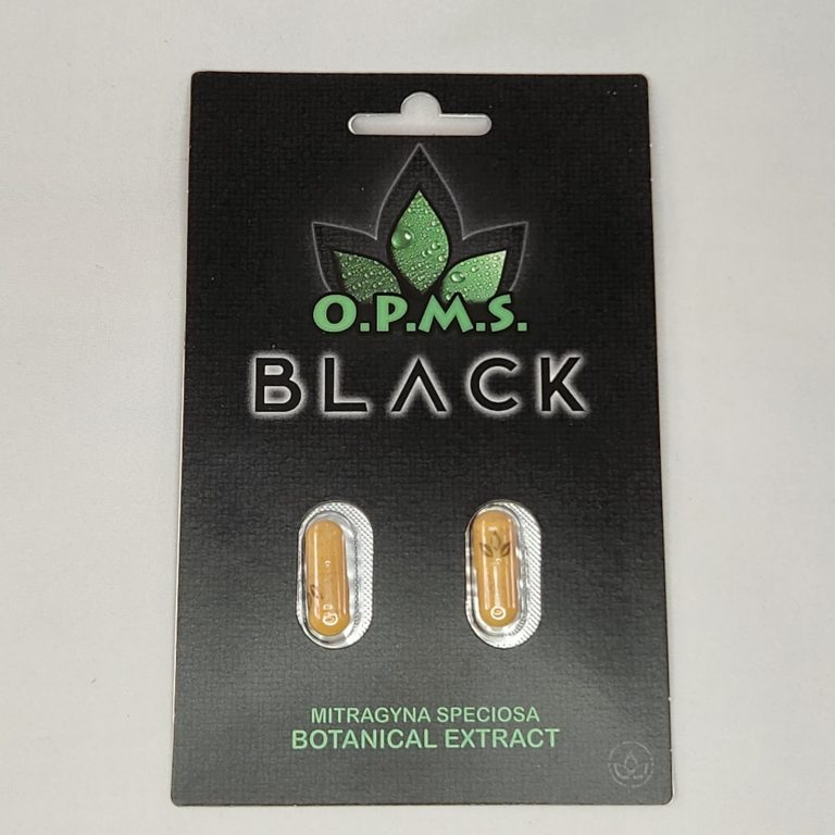 opms black kratom tablets 2 count