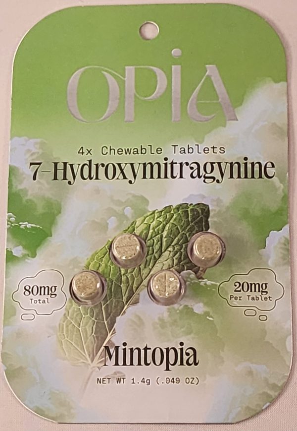 OPiA 7-Hydroxymitragynine Mintopia Tablets