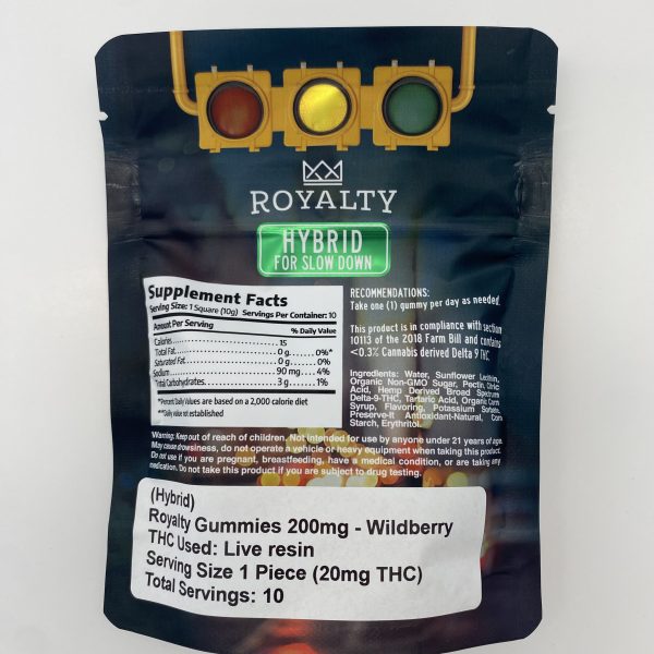 Royalty Gummies – Wild Berry (Hybrid) - Image 2