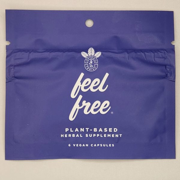 Feel Free Plant Based Herbal Supplement 6 capsules