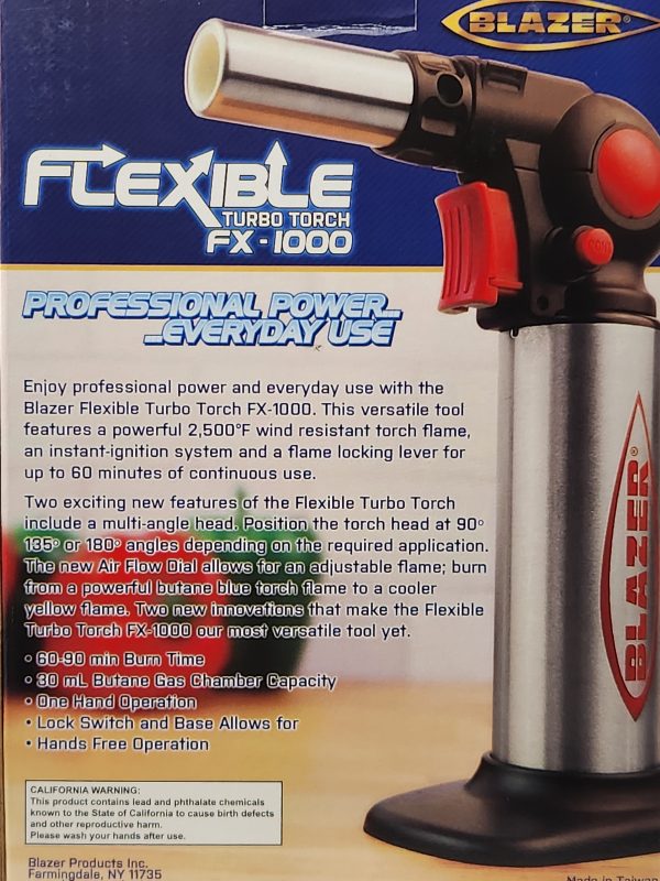 Blazer Flexible FX-1000 Butane Torch - Assorted Colors - Image 3