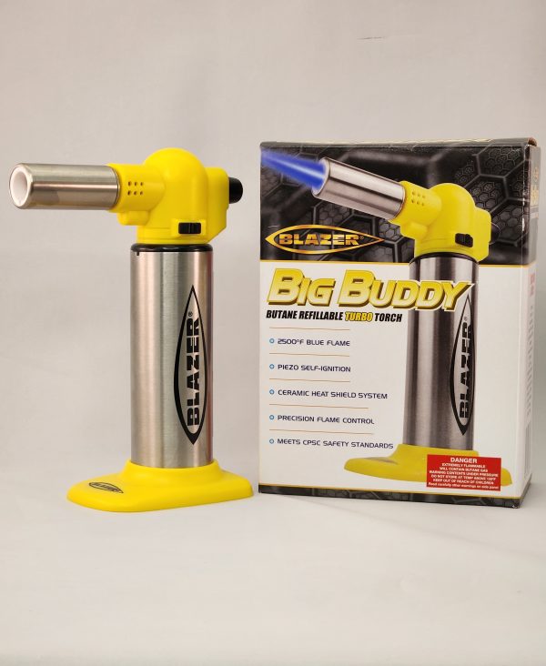 Blazer Big Buddy Butane Torch - Assorted Colors - Image 5