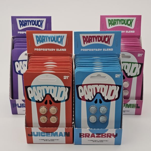 PartyDuck Tablets 4ct - Multiple Flavors