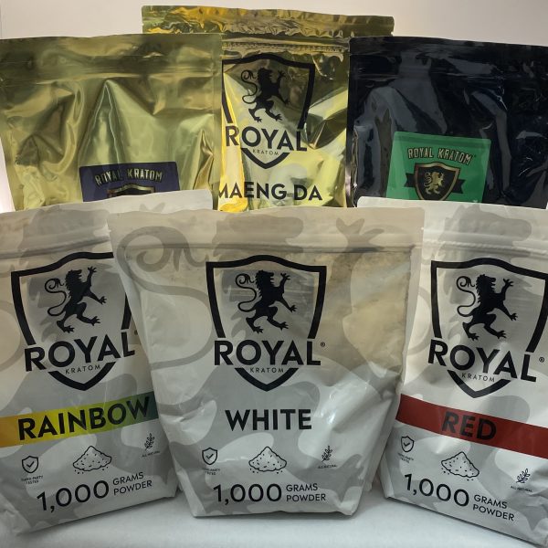 Royal Kratom Powder 1000g - Multiple Veins