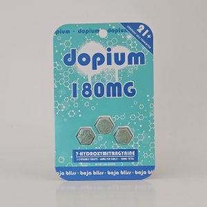 Dopium 7oh 60mg 3 count tabs 180mg total