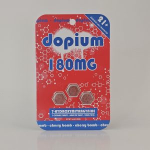 Dopium 7oh 60mg 3 count tabs 180mg total