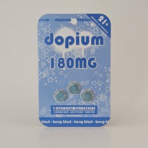 Dopium 7oh 60mg 3 count tabs 180mg total