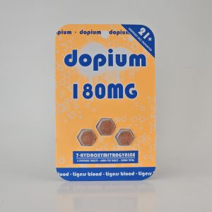 Dopium 7oh 60mg 3 count tabs 180mg total