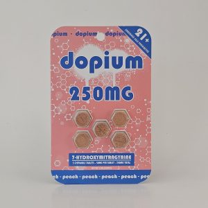 Dopium 7oh, 50mg, 5 count, 250mg total