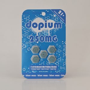 Dopium 7oh, 50mg, 5 count, 250mg total