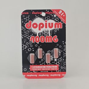 Dopium 7oh 100mg 4 count bars 400mg total