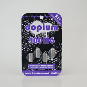 Dopium 7oh 100mg 4 count bars 400mg total
