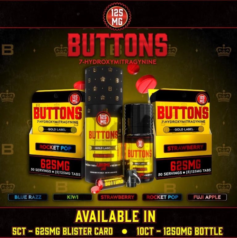 Introducing BUTTONS: Premium 7-Hydroxymitragynine Tablets That Stand Out