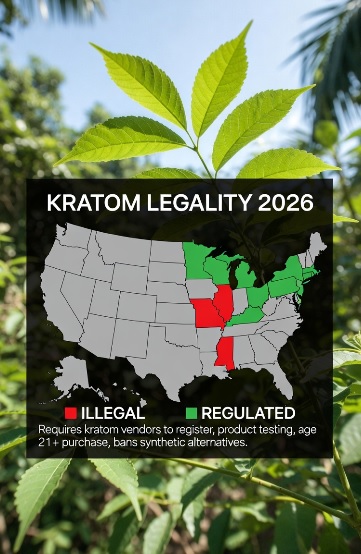 Kratom and The Law: What 2026 Holds