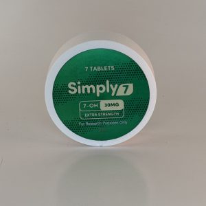 Simply7 Extra Strength 7-OH 7ct. Tablets – Lemon Mint (210mg Total)