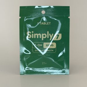 Simply7 Extra Strength 7-OH 1ct. Tablet – Lemon Mint (30mg Total)