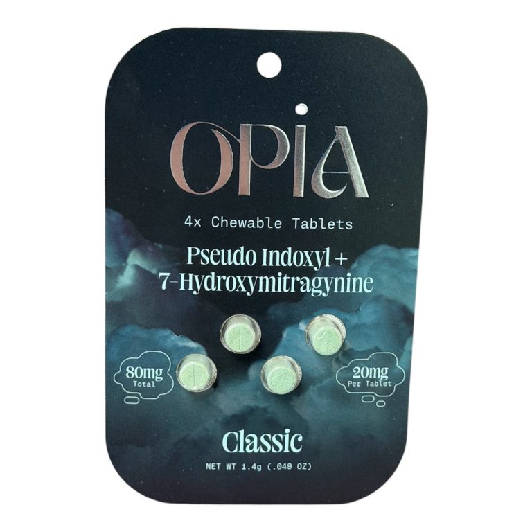 Opia Pseudo + 7-OH Tablets (80mg - 4 Count) Classic