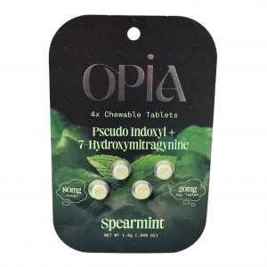 Opia Pseudo + 7-OH Tablets (80mg - 4 Count) Spearmint