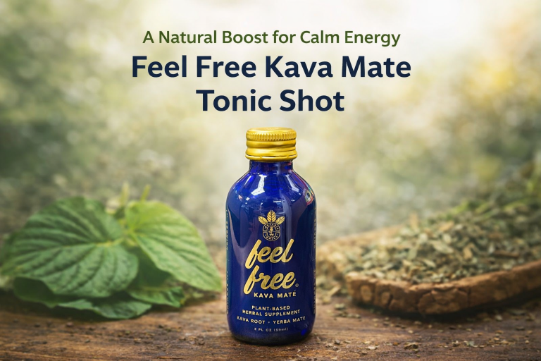 🌿 Feel Free Kava Mate Tonic Shot: A Natural Boost for Calm Energy